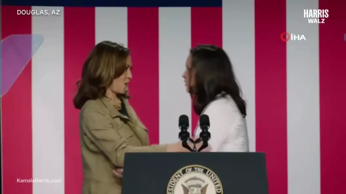 Kamala Harris, Meksika Sınırında Güvenlik Vurgusu Yaptı