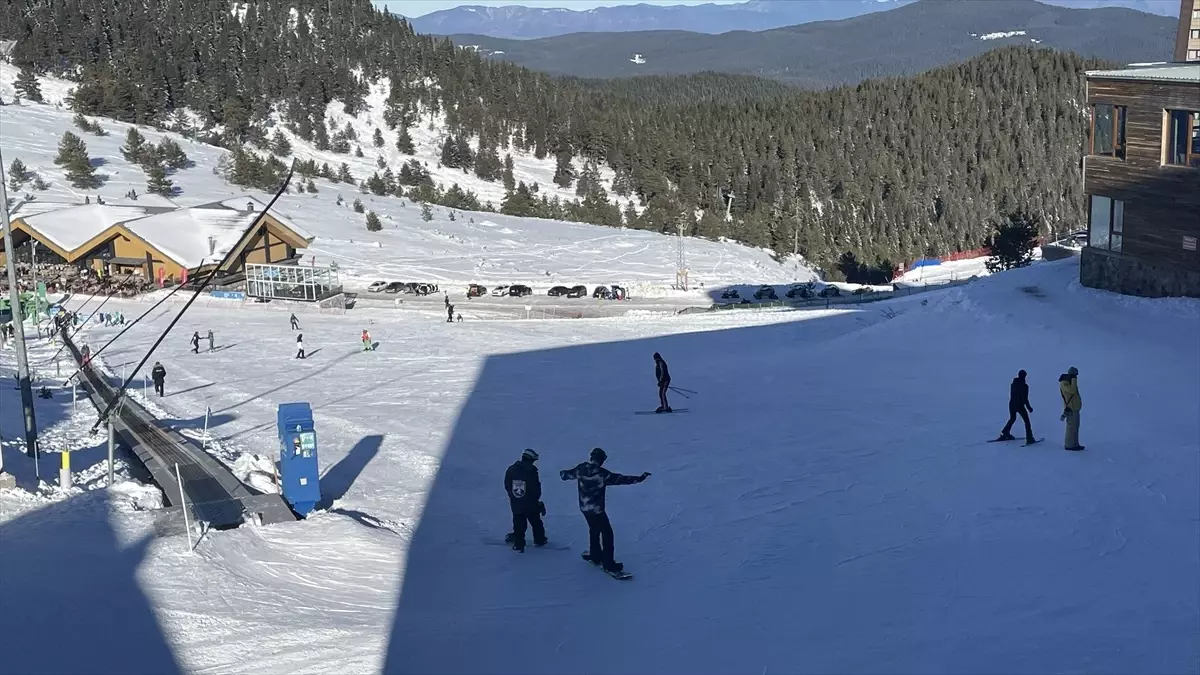 Kartalkaya Kayak Merkezi’nde Yeni Yıl Coşkusu